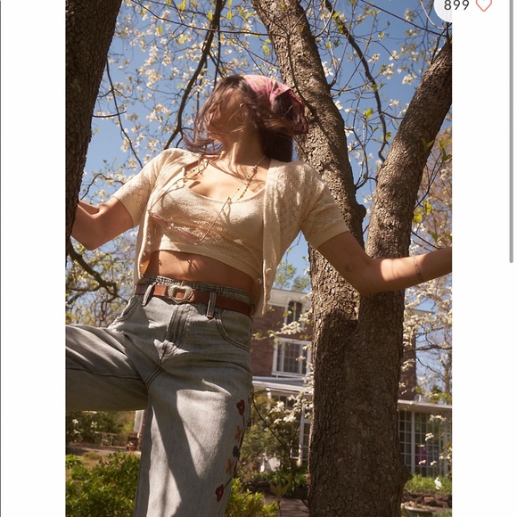 Free people say it sweater brami size xs in cream BNWOT - Picture 1 of 4